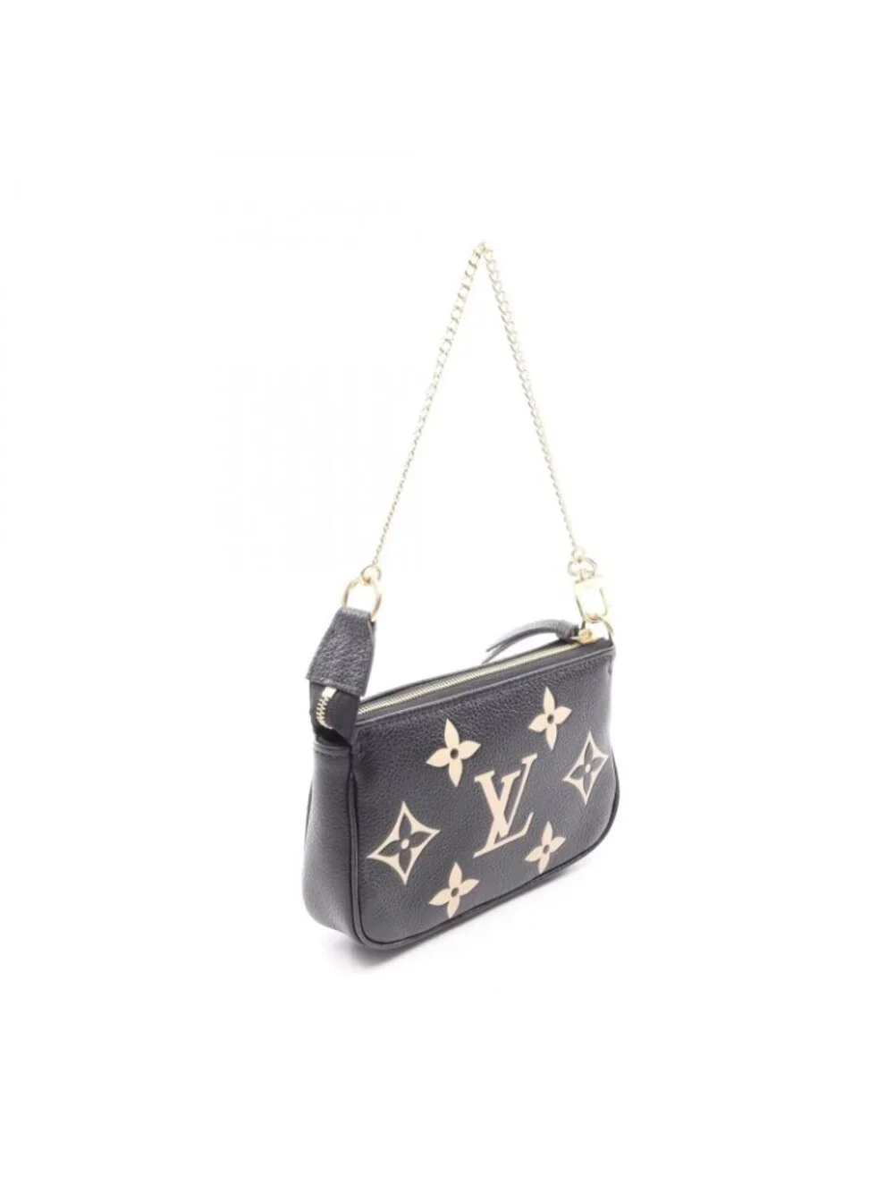Louis Vuitton Handbag Mini Pochette Accessoires Bicolor Monogram Empreinte